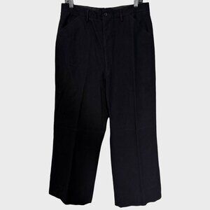 Vintage WWII US Navy CPO Officer Wool Pants Blue Men's 34 Naval Clothing Factory